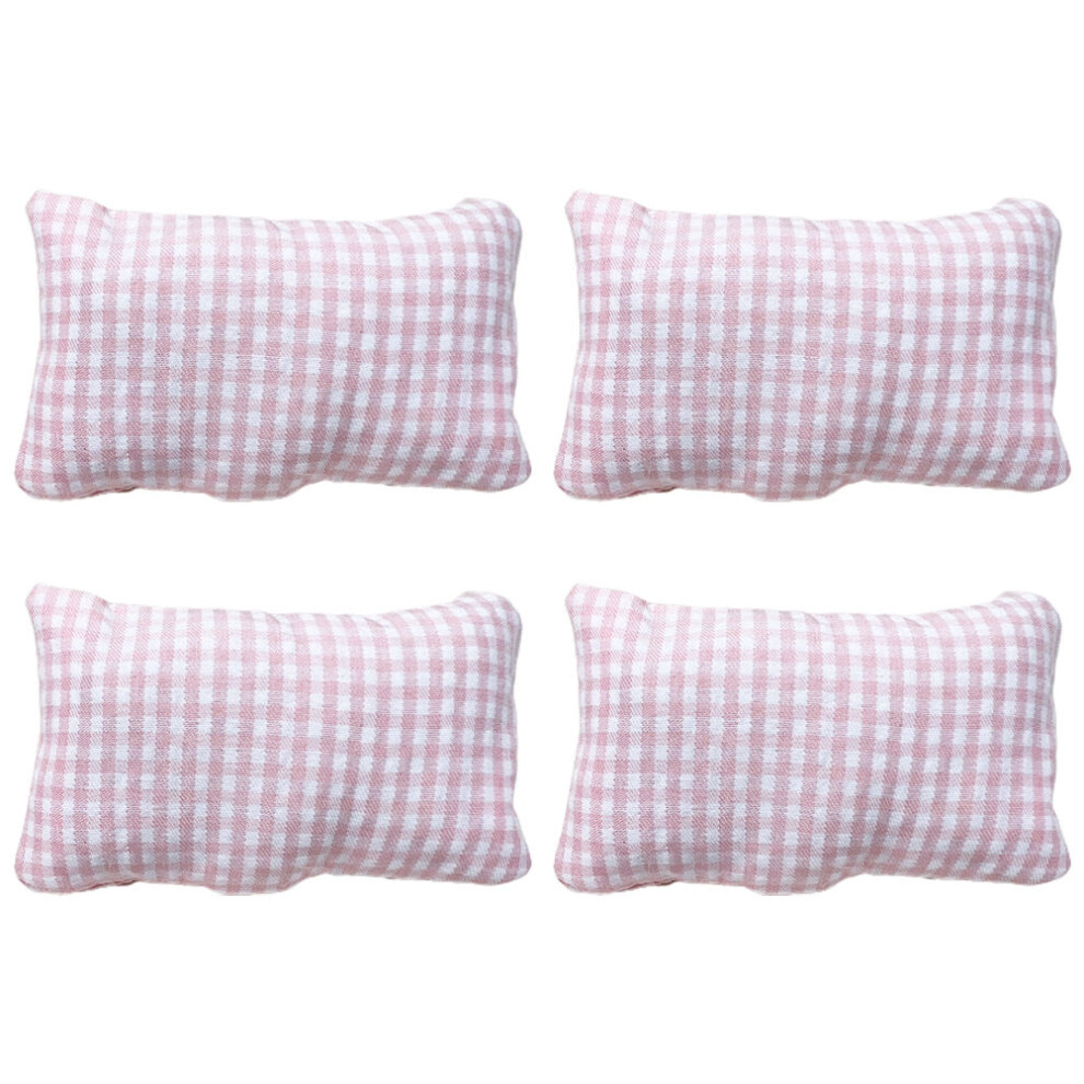 Photos - Other Toys 4Pcs Mini Doll House Pillow Model Wear-Resistant Stuffed Prop