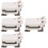 4Pcs Mini Breakfast Maker Plastic Waffle Maker Dollhouse Kitchen 7