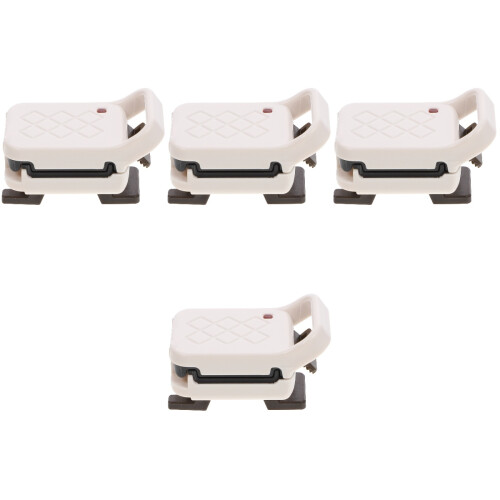 4Pcs Mini Breakfast Maker Plastic Waffle Maker Dollhouse Kitchen 2