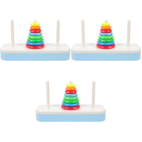 3 Sets Kids Stackable Tower Stacking Toy Educational 2
