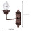 5Pcs Mini Wall Lamps Luminous Sand Table Building Diy Materials 2