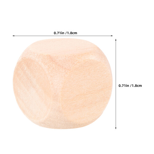 50Pcs 18 Mm Tärningar Hörn För Slöjd Brädspel 1