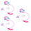 3 Pcs Dust Catcher Toy Vacuum Cleaner Educational Set 8