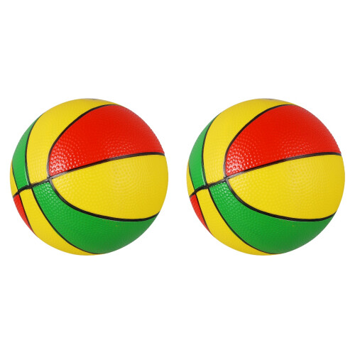 Två Färgglada Basketbollar För Barn, Utomhusleksaker 2