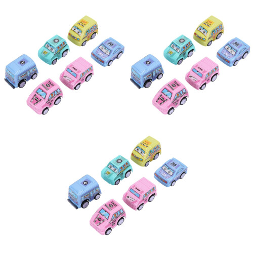 18 Set Furgoncini Mini Inerziale Per Bambini 2