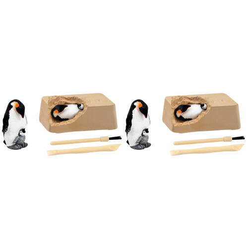 2 Set Penguin Animale Decorazione Tavolo 1