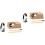 2 Set Penguin Animale Decorazione Tavolo 4