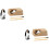 2 Set Penguin Animale Decorazione Tavolo 6