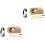 2 Set Penguin Animale Decorazione Tavolo 3