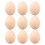 6Pcs Omlåst Diy Träägg Handmålade Påskägg Barn Målning Leksak 1