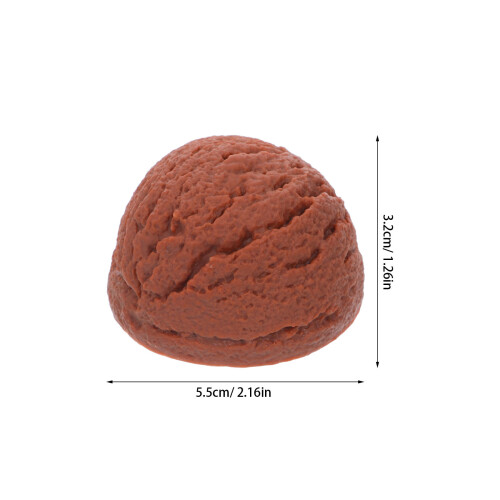 5Pcs Fake Ice Cream Realistic Dessert Model 1