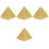 4St Simulerad Egyptisk Pyramid I Harpiks Hantverksmodell 5