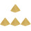 4St Simulerad Egyptisk Pyramid I Harpiks Hantverksmodell 4