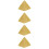 4St Simulerad Egyptisk Pyramid I Harpiks Hantverksmodell 10