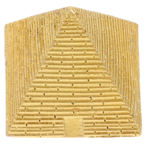 4St Simulerad Egyptisk Pyramid I Harpiks Hantverksmodell 2