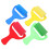 4Pcs Painting Brush Roller Sponge Set For Kids Art Projects 6
