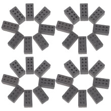 50Pcs Dockshus Block Mini Realistiska Falska Rekvisita