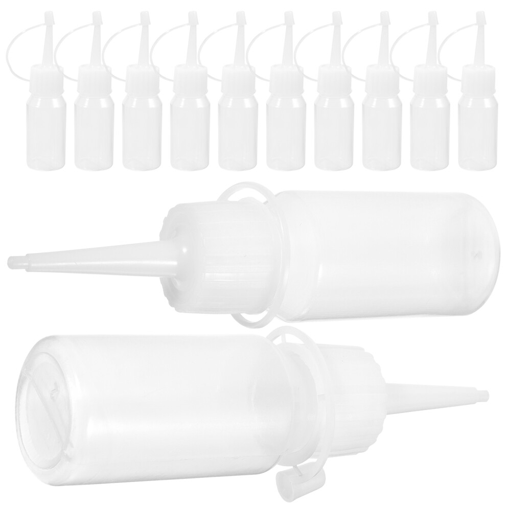 Iplusmile 12Pcs Hair Dye Bottle With Pointed Tip For Color Application