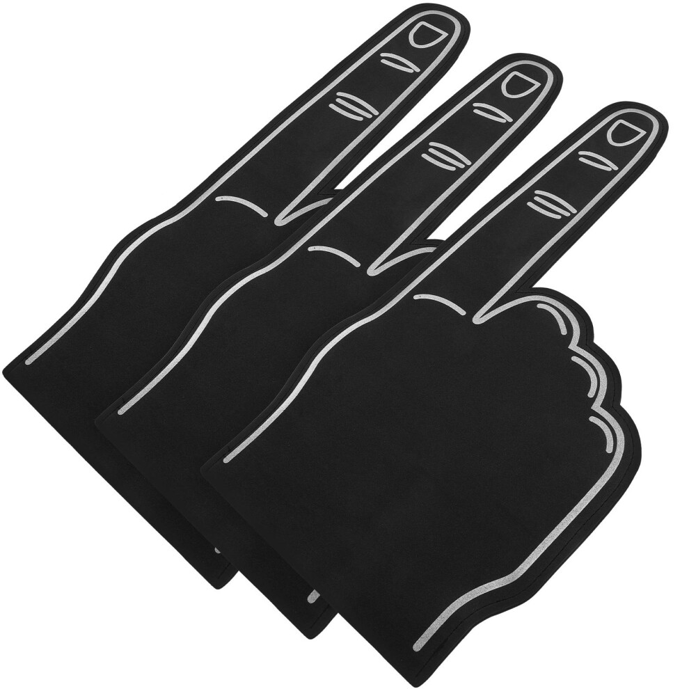 Photos - Doll 3Pcs Foam Fingers Cheerleading Hand Sports Event Props Accessories