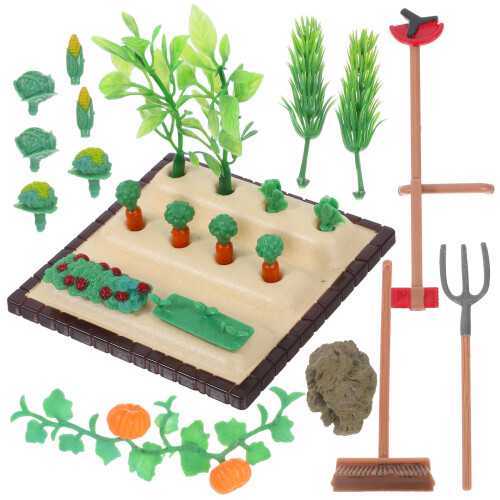 5 Set Mini Tosaerba E Forcone Per Casa 1