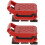 2Pcs Mini Plastic Waffle Maker For Dollhouse Kitchen 6