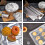 4 Rolls Aluminum Foil High Temperature Resistant 30cm X 3m 9