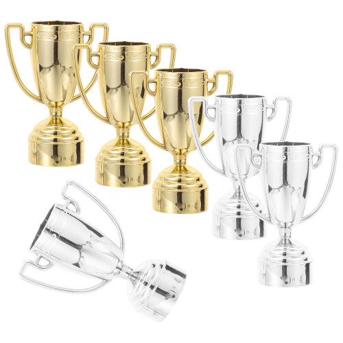 6Pcs Kids Trophy Model Small Toy Party Prop
