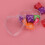 Clear Plastic Acrylic Bath Bomb Mold Shells Fillable Diy Heart 3