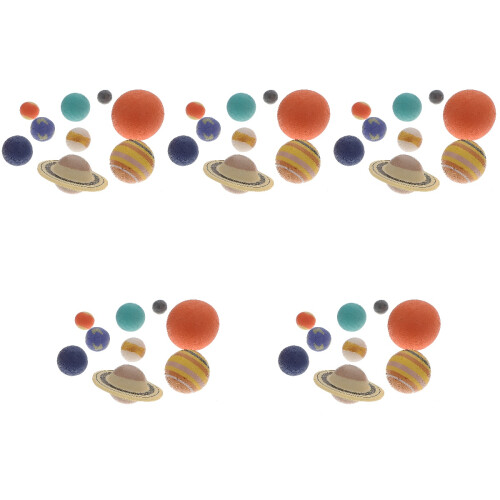 5 Sets Planets Model Solar System Educational Toy For Astronomy 2