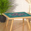 Waterproof Double Sided Game Table Mat With Felt For Poker Parties 5