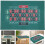 Waterproof Double Sided Game Table Mat With Felt For Poker Parties 10