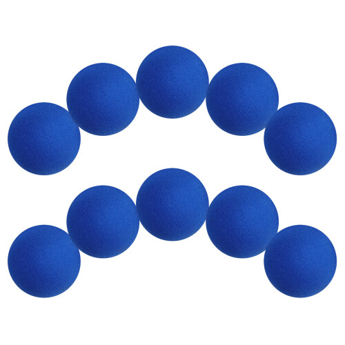 10Pcs Round Sponge Balls For Tricks And Party Performances