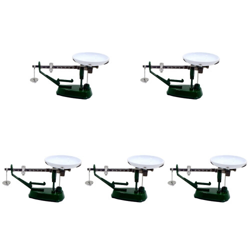 5Pz Bilancia Mini Decorativa in Metallo Resistente Per Casa E 1