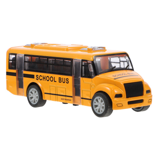 2 Mini Autobus Scolastico Educativo Con Auto 1