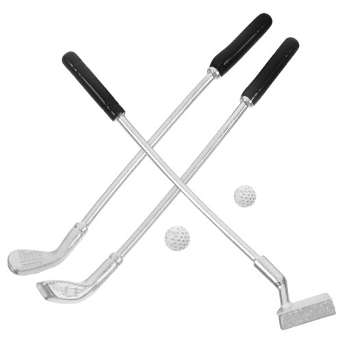 2 Set Mini Golf Per Casa Minitura