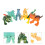 6Pcs Simulation Dinosaur Modeller Desktop Animal Decoration Barnlekgo 5