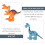 6Pcs Simulation Dinosaur Modeller Desktop Animal Decoration Barnlekgo 2