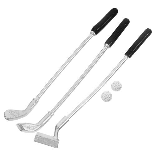 2 Set Mini Golf Per Casa Minitura 2