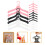 60Pcs Doll Clothes Holders Little Hangers Storage Racks 4
