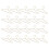 20 Pcs Metal Mini Doll Clothes Hangers Durable Rack 4