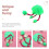Marionette Puppet Toy Animal Design String Puppet For Kids 10