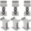 6Pcs Train Bridge Pier Toys Kids Track Support Risers Accessories 6
