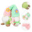 6 Pezzi In Peluche Decorazione Per 11