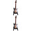 2 Pezzi Mini Chitarra Elettrica 10 Cm Nero Con Scatola 5