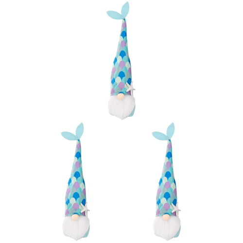 3 Unidades Decoração De Anão Com Cauda De E Rudolph 2