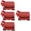 4Pcs Mini Breakfast Maker Plastic Waffle Maker Dollhouse Kitchen 8