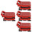 4Pcs Mini Breakfast Maker Plastic Waffle Maker Dollhouse Kitchen 7