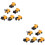 12 Mini Da Costruzione In Metallo 6