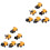 12 Mini Da Costruzione In Metallo 3