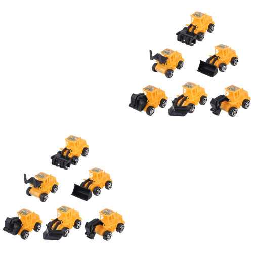 12 Mini Da Costruzione In Metallo 2
